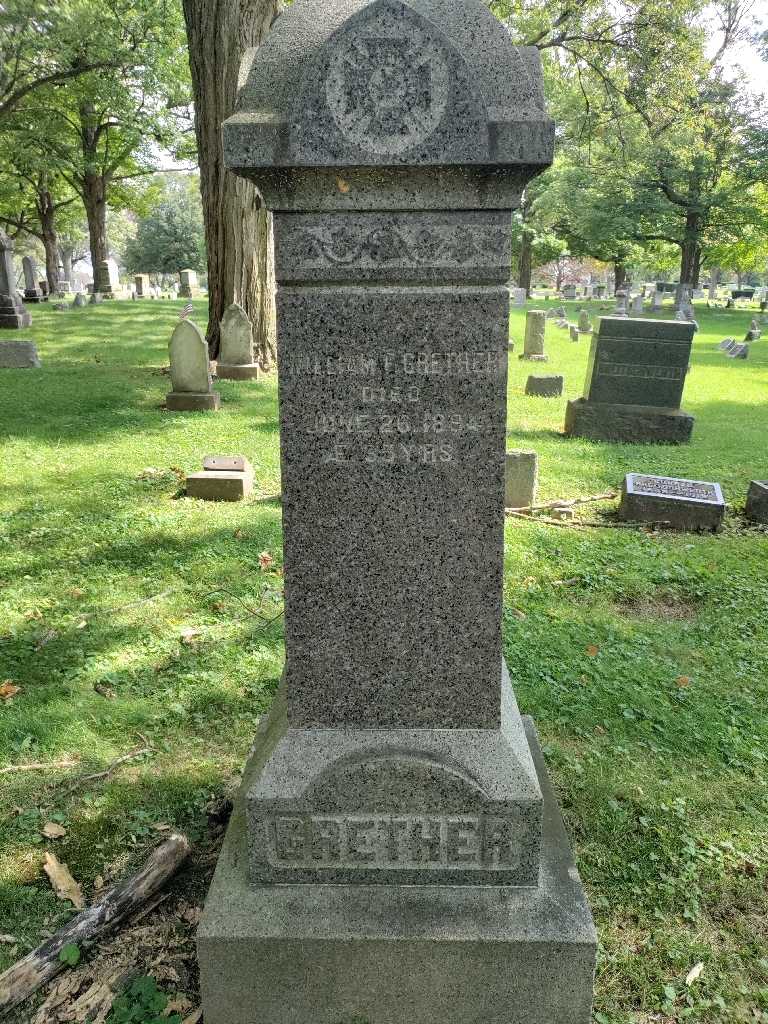 Lawrence A. Mills's grave
