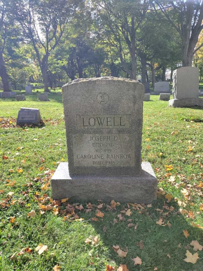 Joseph D. Lowell's grave. Photo 2
