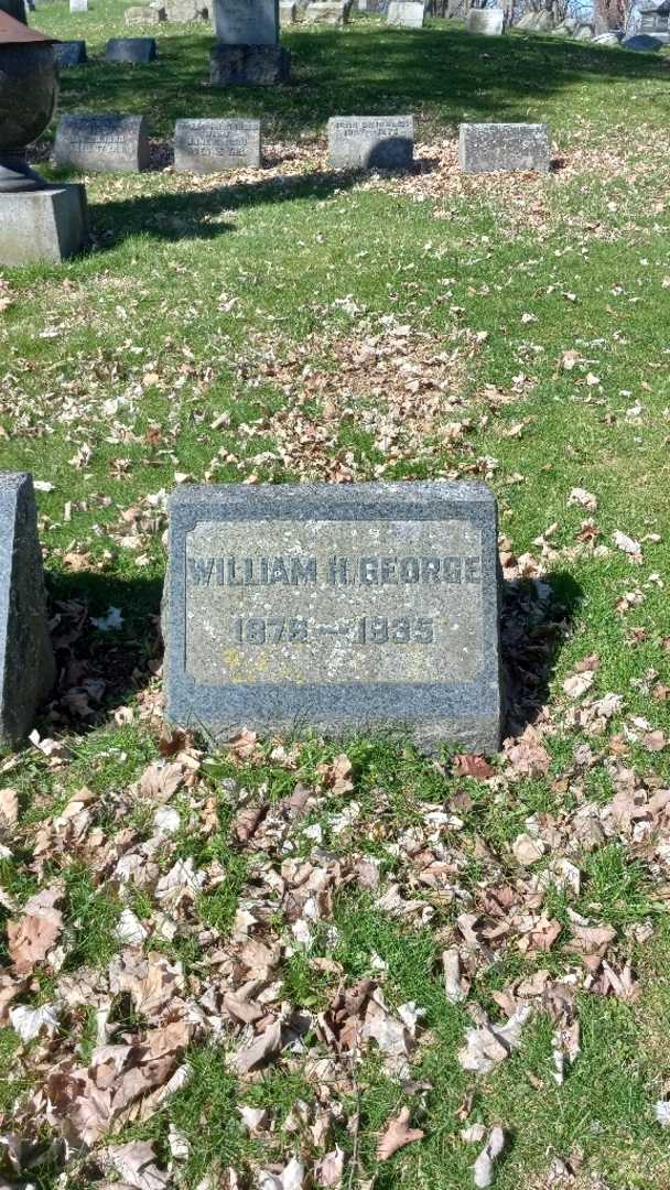 William H. George's grave. Photo 2