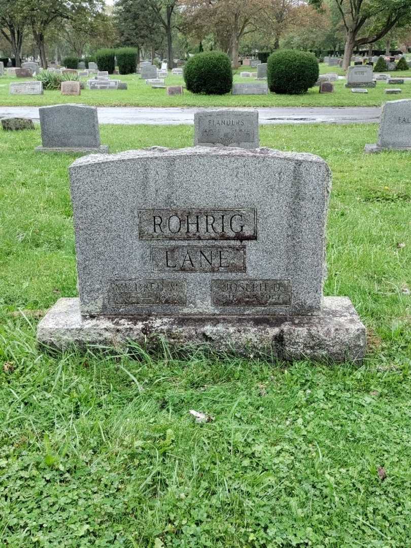 Mildred Lane's grave. Photo 2