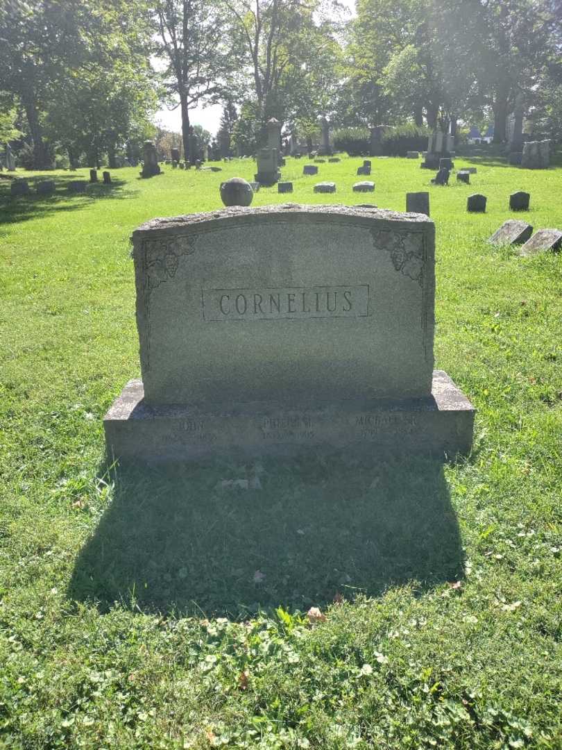 Michael Cornelius Senior's grave. Photo 2