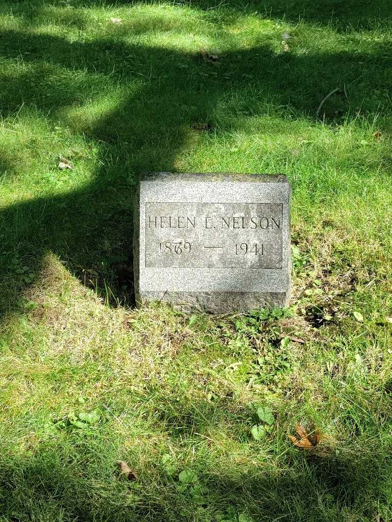 Helen E. Nelson's grave. Photo 2