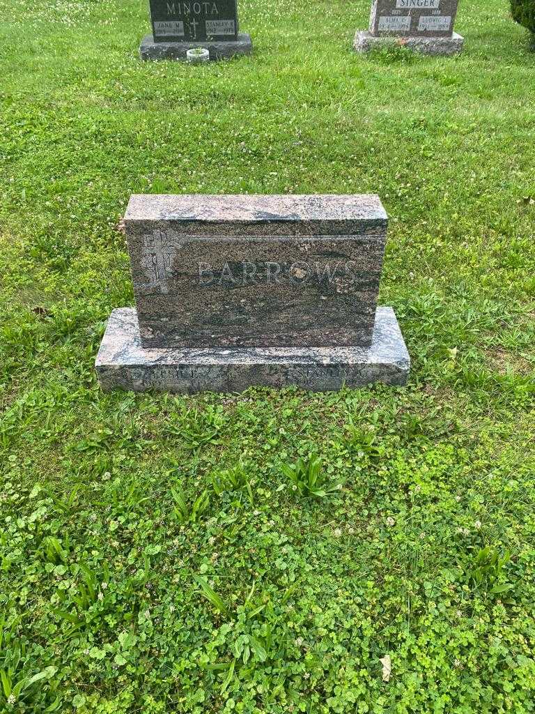 Stanley A. Barrows's grave. Photo 1