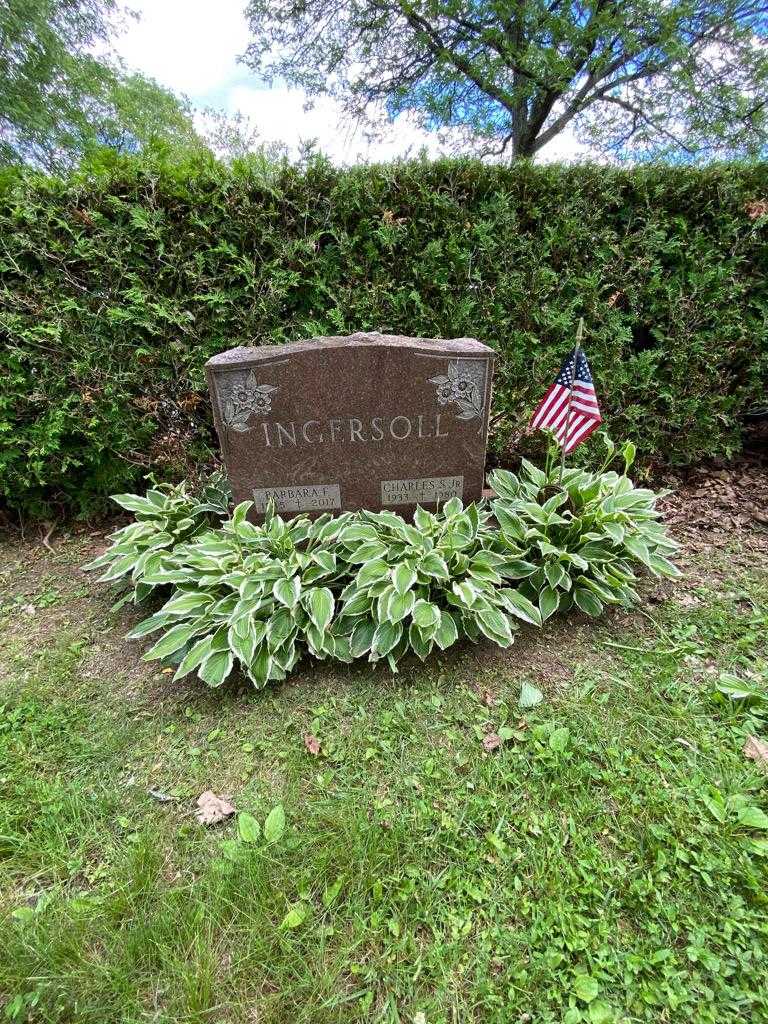 Charles S. Ingersoll Junior's grave. Photo 1