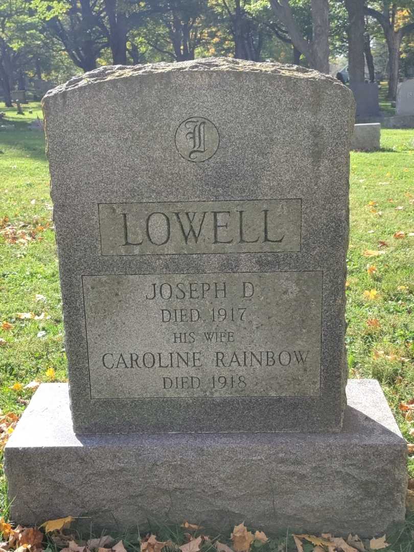 Joseph D. Lowell's grave. Photo 3