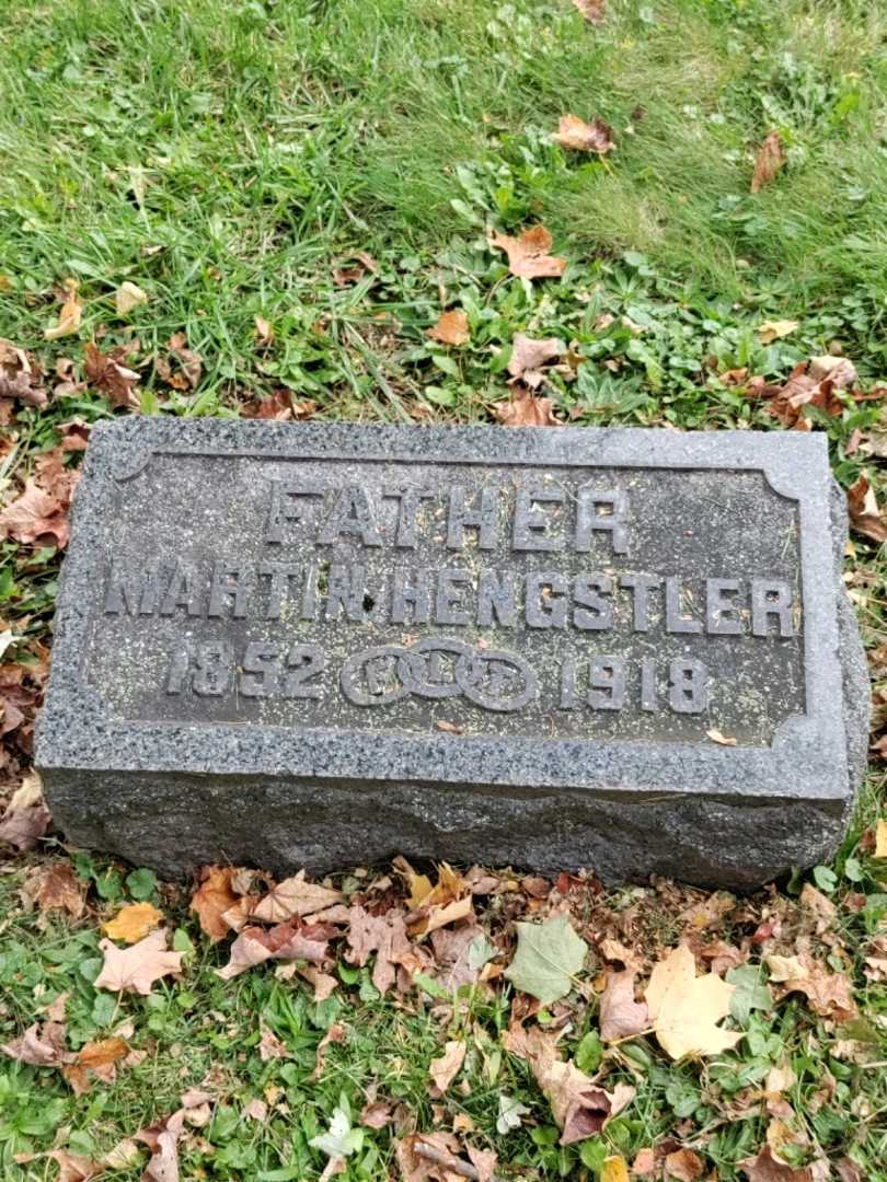Martin Hengstler's grave. Photo 3