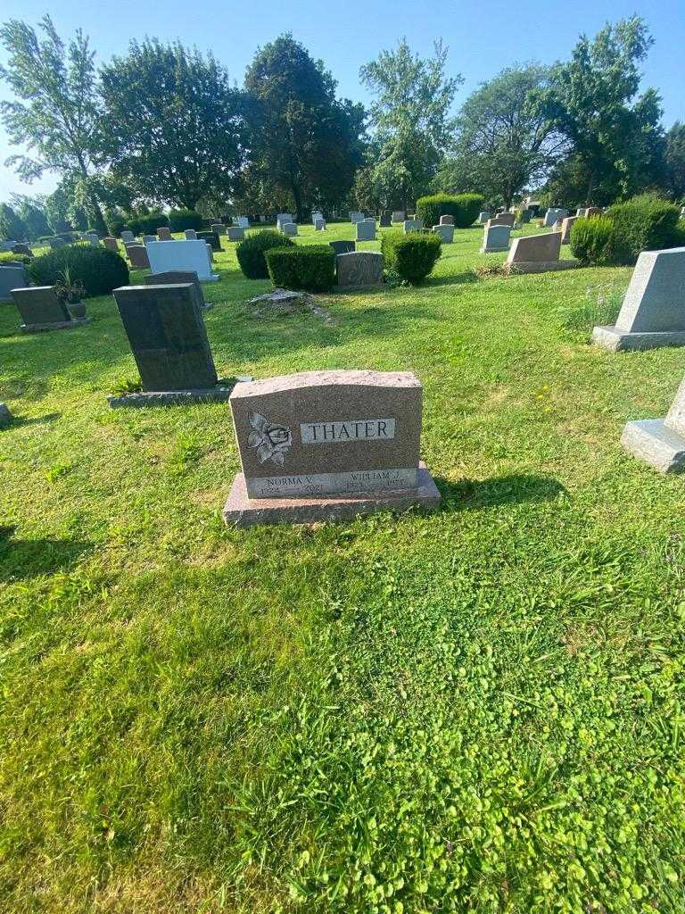 William J. Thater's grave. Photo 1