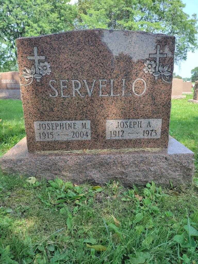 Joseph A. Servello's grave. Photo 3