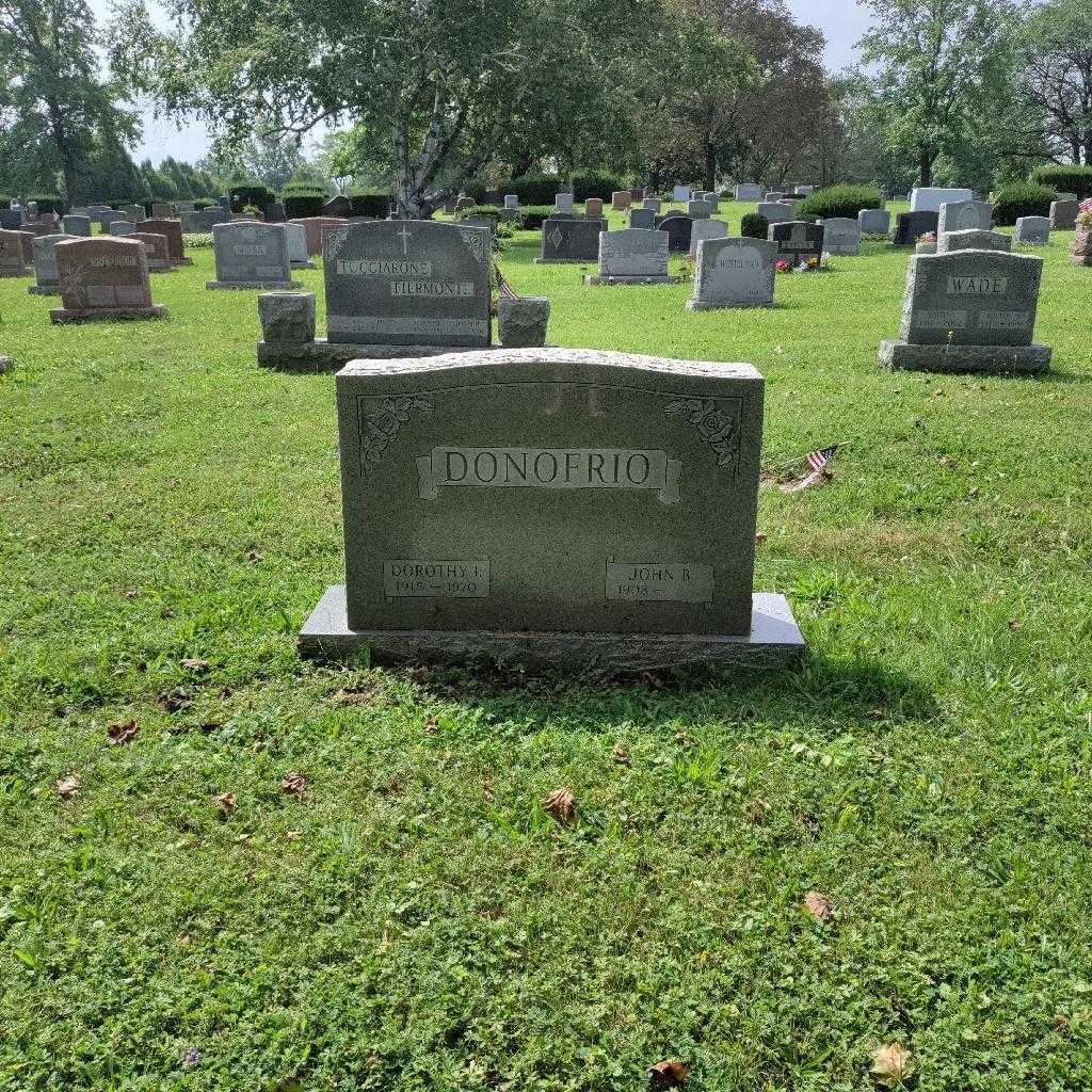 John B. Donofrio's grave. Photo 3