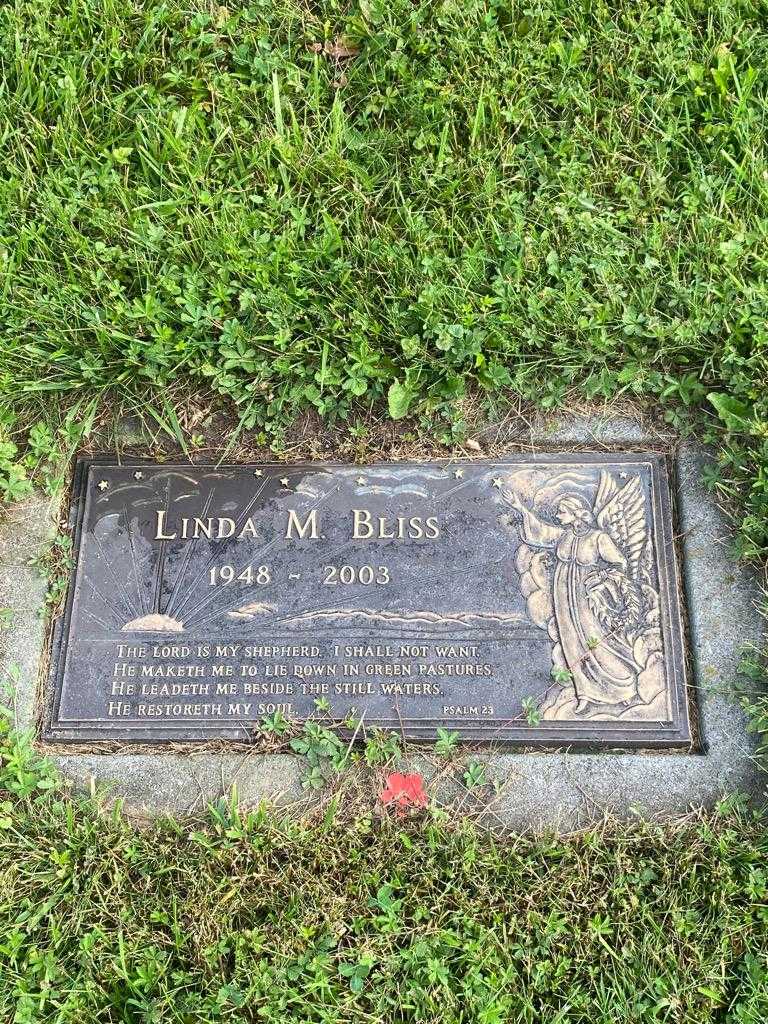 Linda M. Bliss's grave. Photo 3