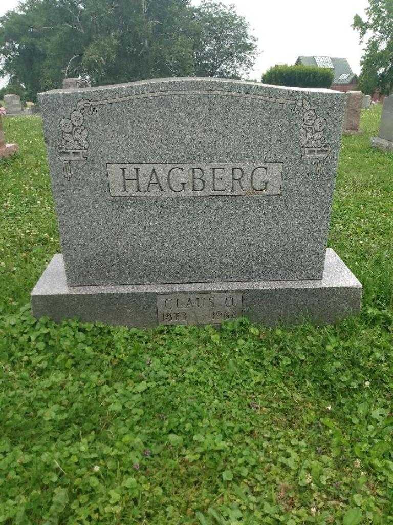 Claus O. Hagberg's grave. Photo 3
