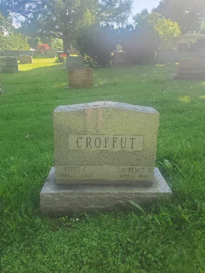 Laurence D. Croffut's grave. Photo 2