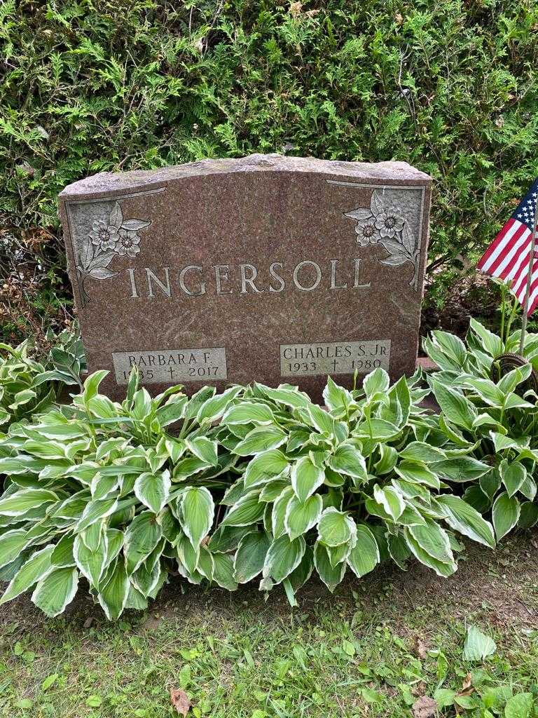 Barbara F. Ingersoll's grave. Photo 2