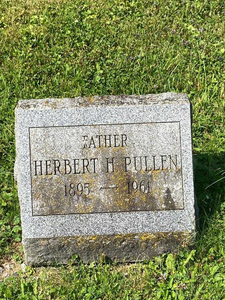 Herbert H. Pullen's grave. Photo 3