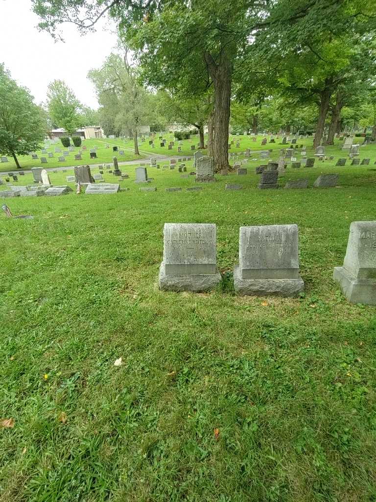 Catherine Heitzman's grave. Photo 1