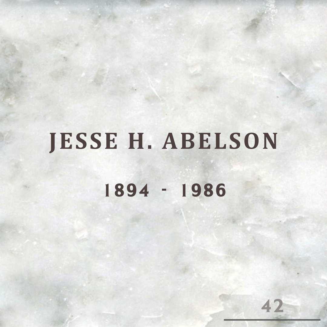 Jesse H. Abelson's grave