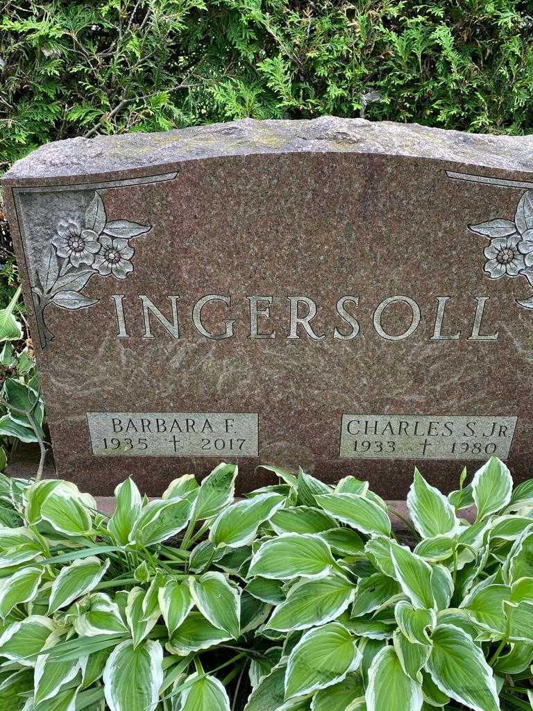 Barbara F. Ingersoll's grave. Photo 3