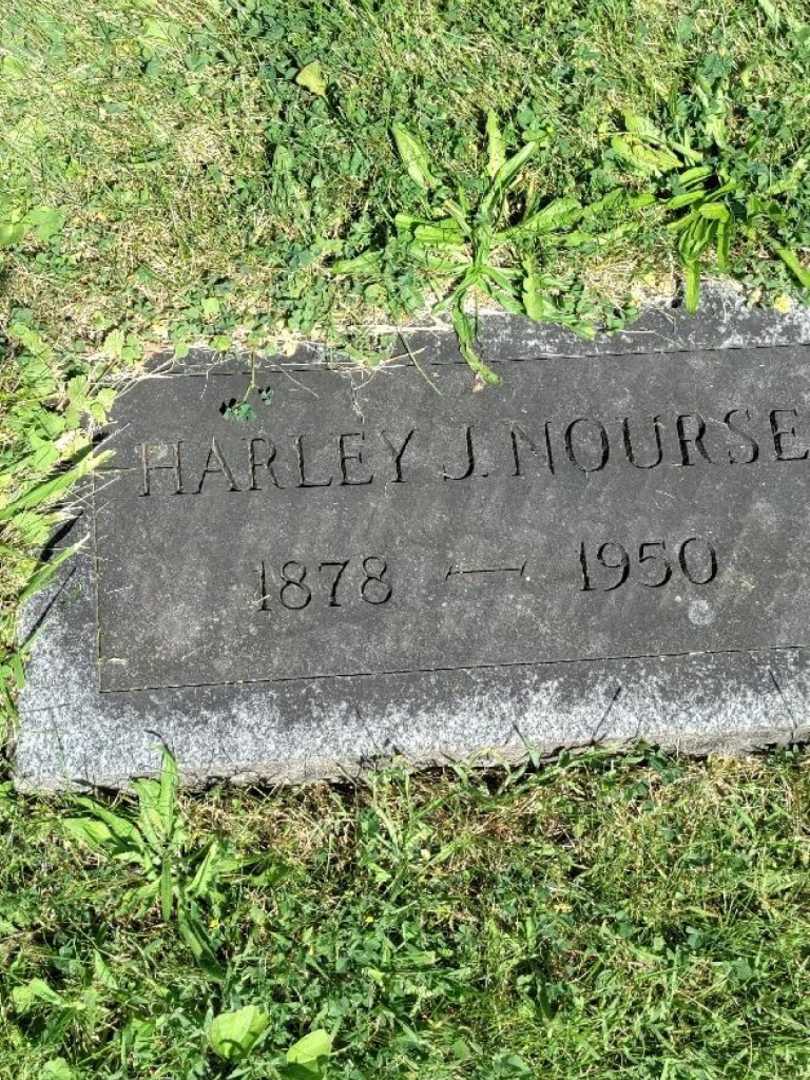 Harley J. Nourse's grave. Photo 3