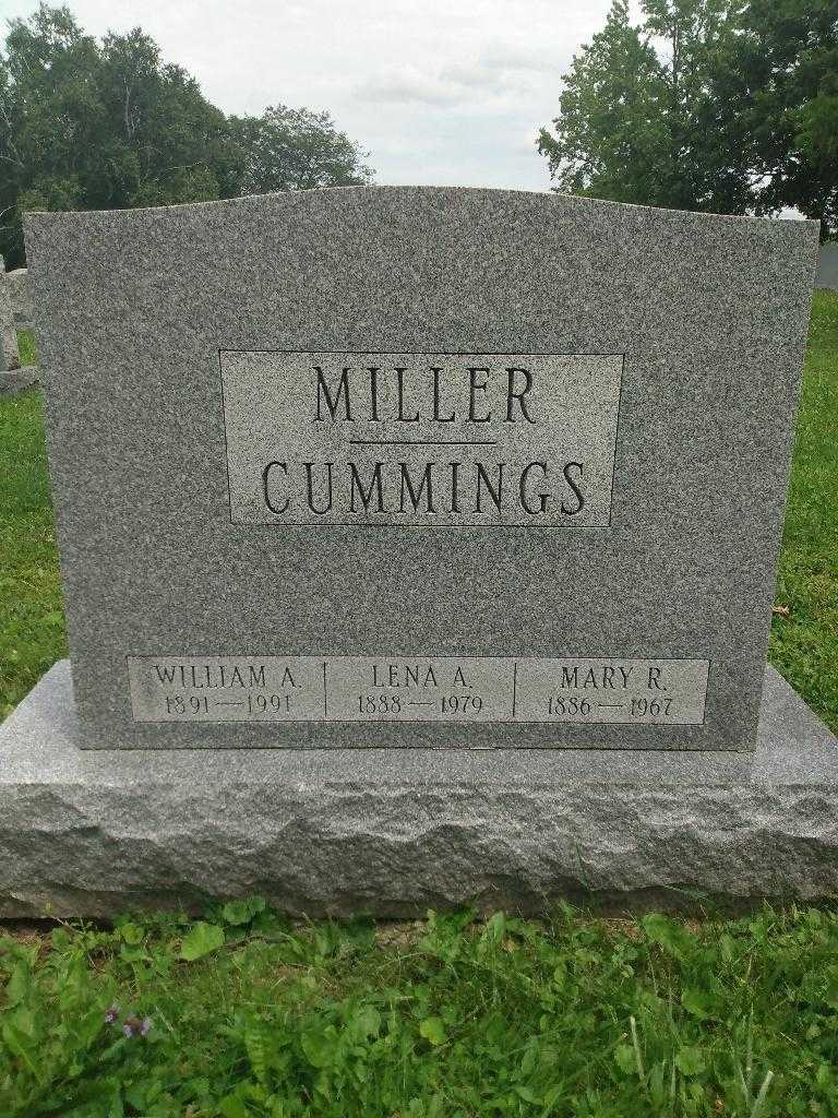 William A. Cummings's grave. Photo 2