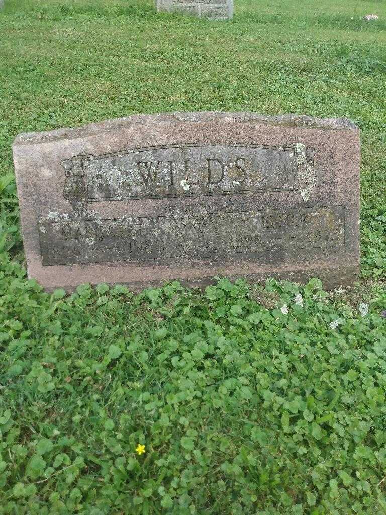 Elmer Wilds's grave. Photo 3