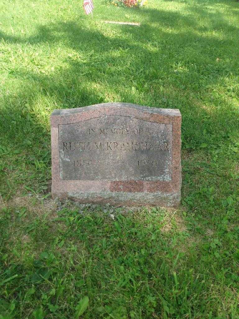 Ruth M. Kraushaar's grave. Photo 2