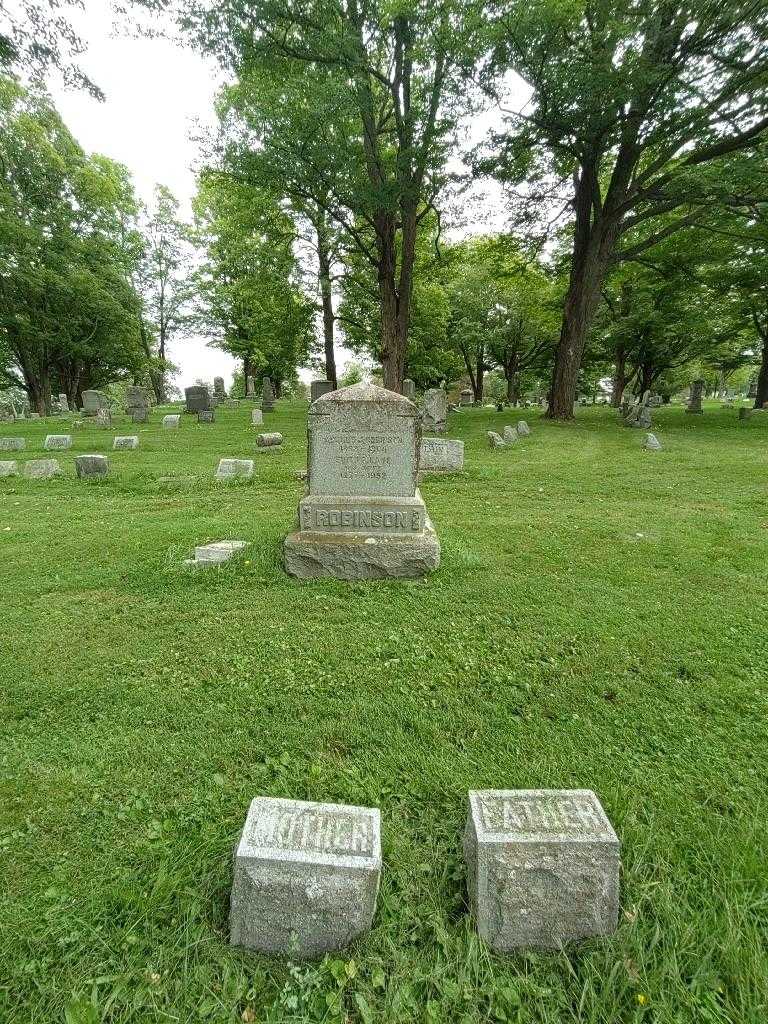 Arthur J. Robinson's grave. Photo 3