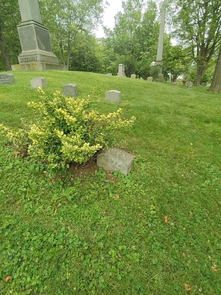 Wesley R. Irving's grave. Photo 1