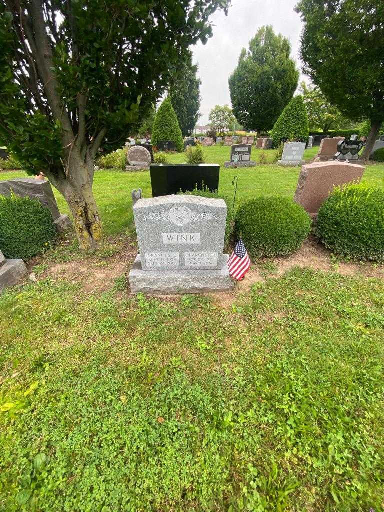 Frances E. Wink's grave. Photo 3