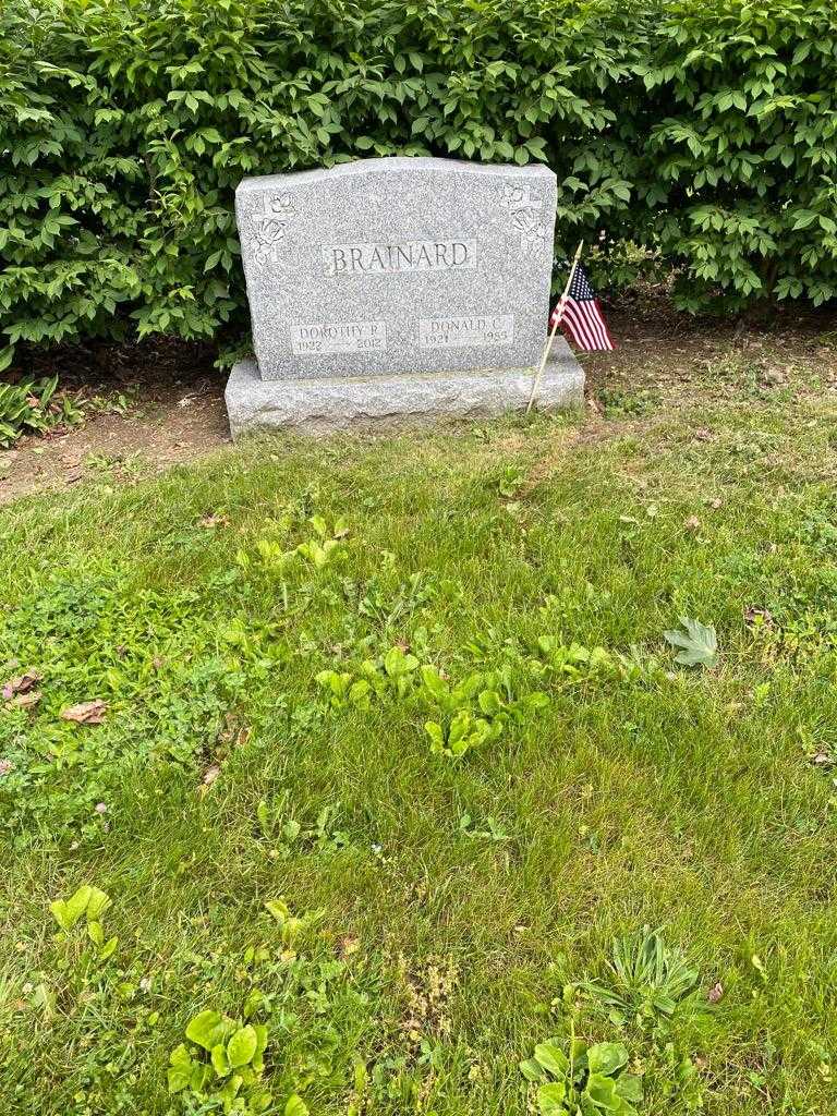 Donald C. Brainard's grave. Photo 2