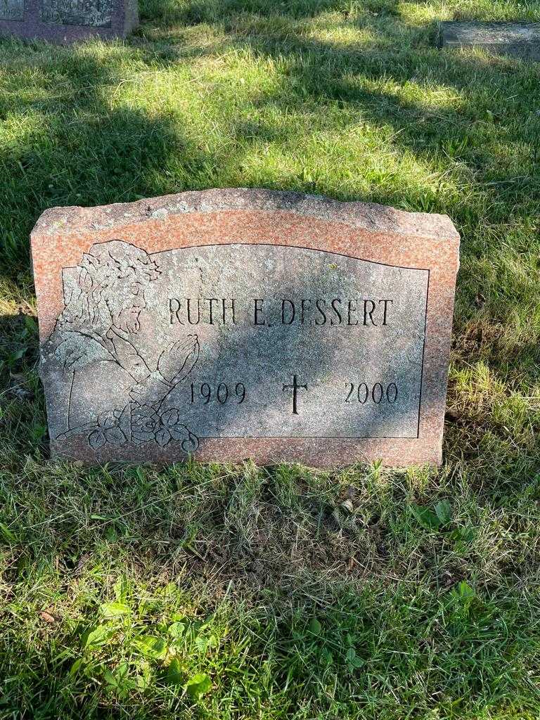 Ruth E. Dessert's grave. Photo 3