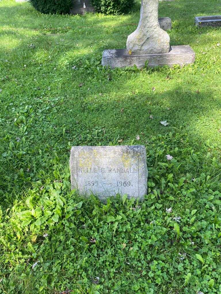 Nelle C. Randall's grave. Photo 2