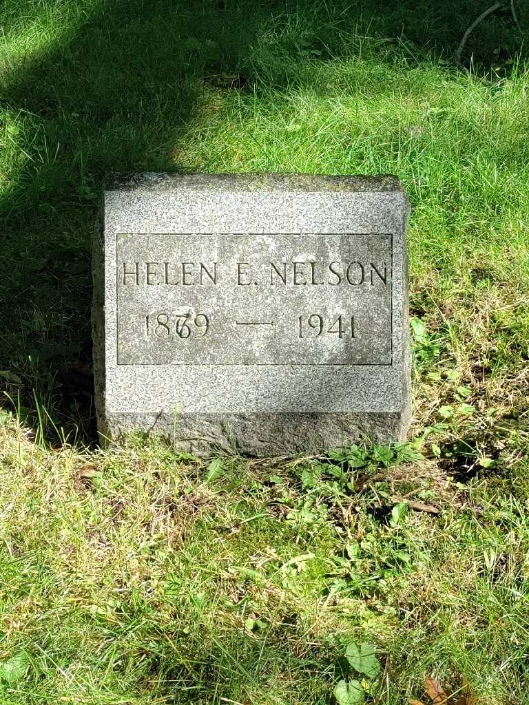 Helen E. Nelson's grave. Photo 3