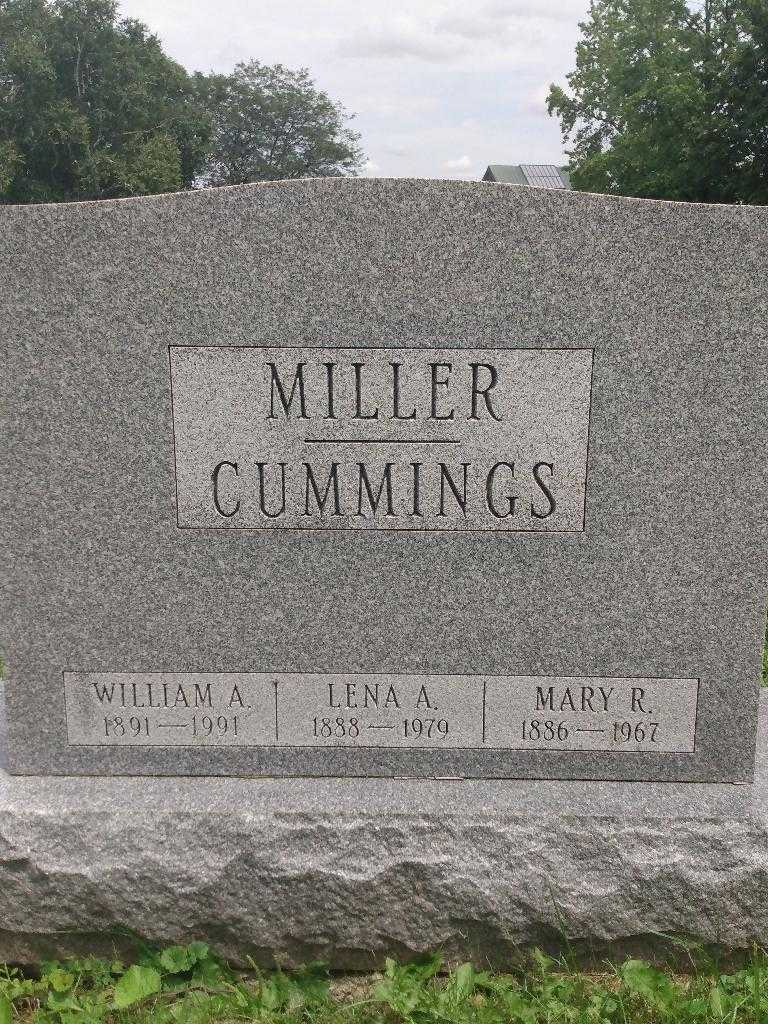 William A. Cummings's grave. Photo 3