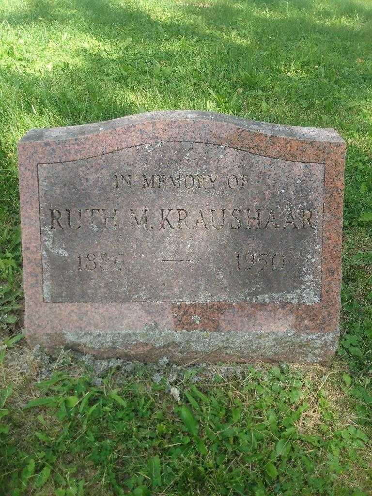 Ruth M. Kraushaar's grave. Photo 3