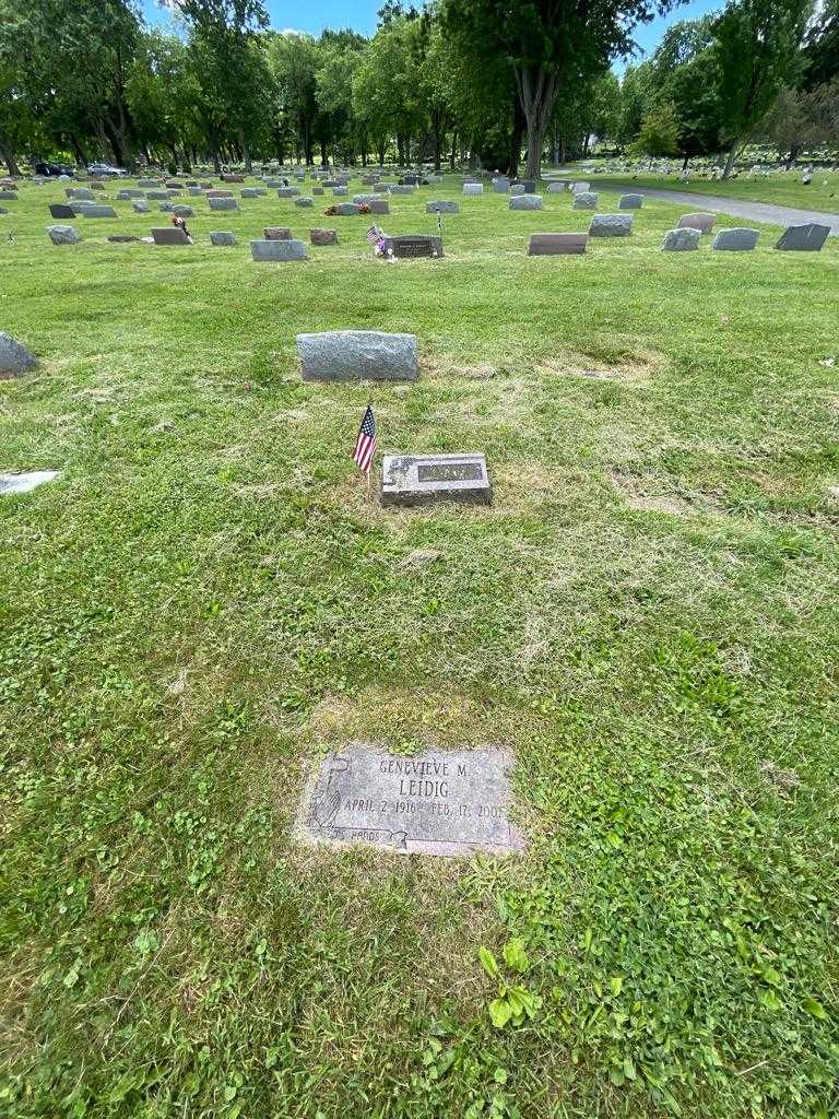 Genevieve M. Leidig's grave. Photo 1