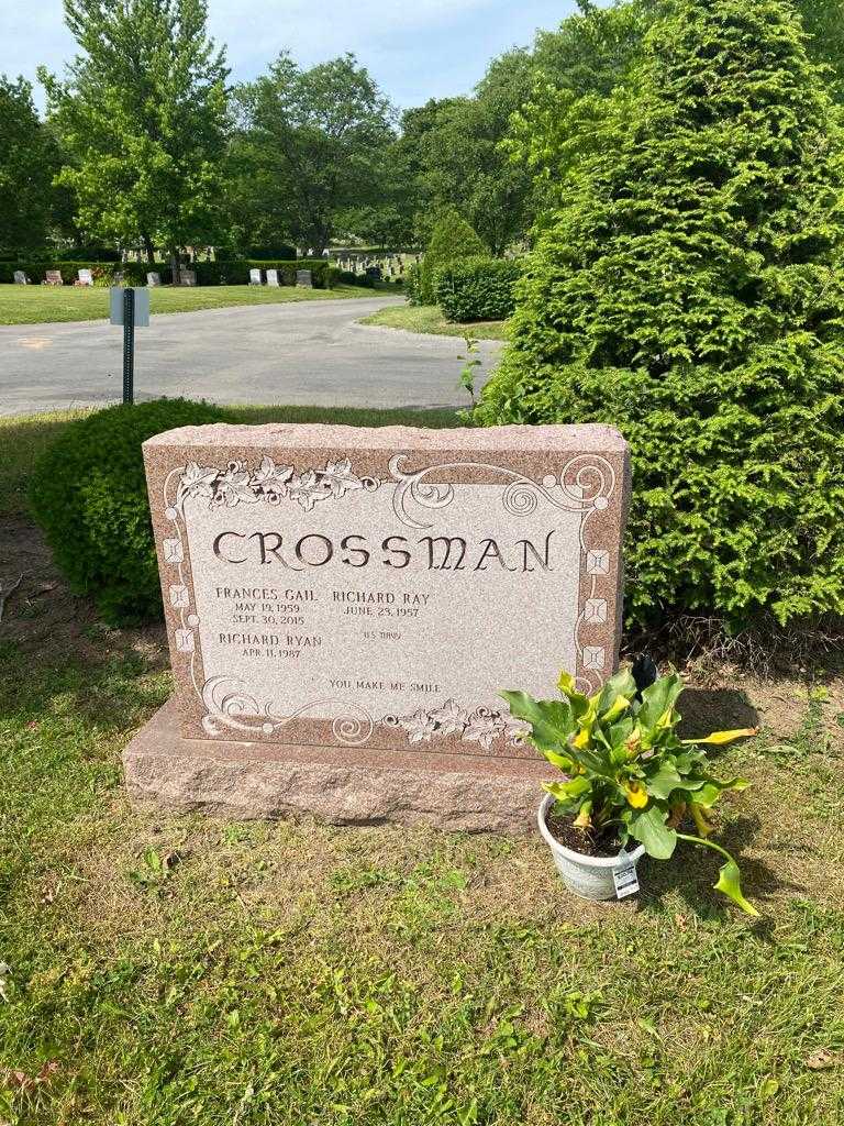 Frances Gail Crossman's grave. Photo 2