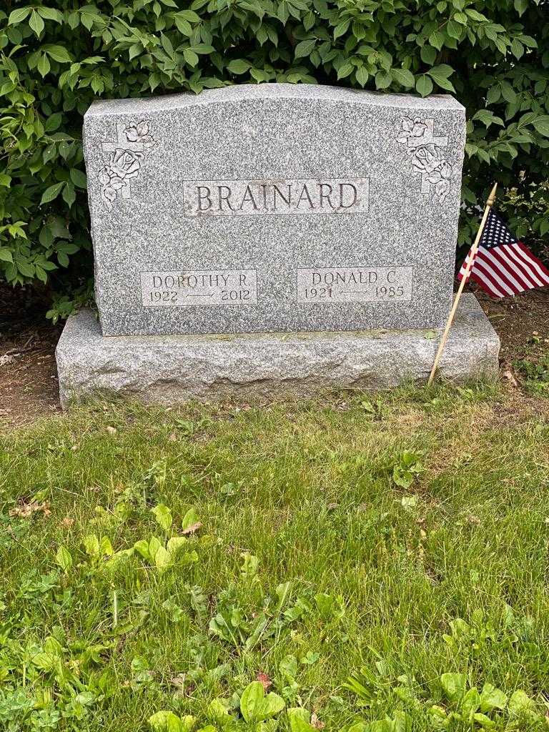 Donald C. Brainard's grave. Photo 3