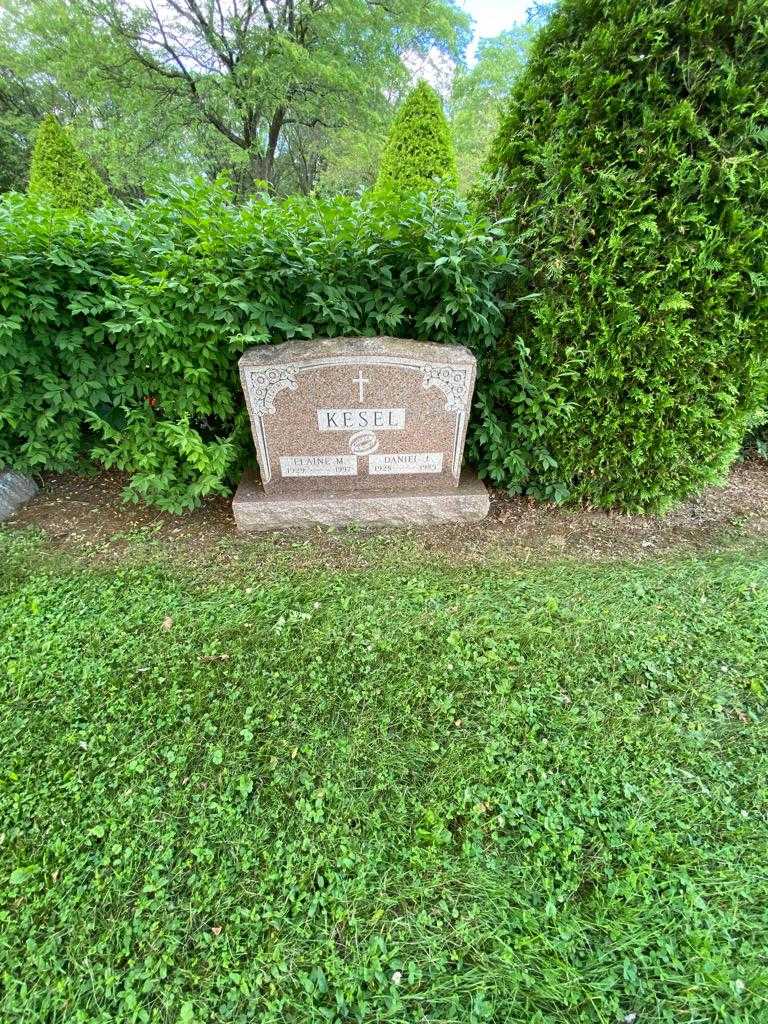 Daniel J. Kesel's grave. Photo 1