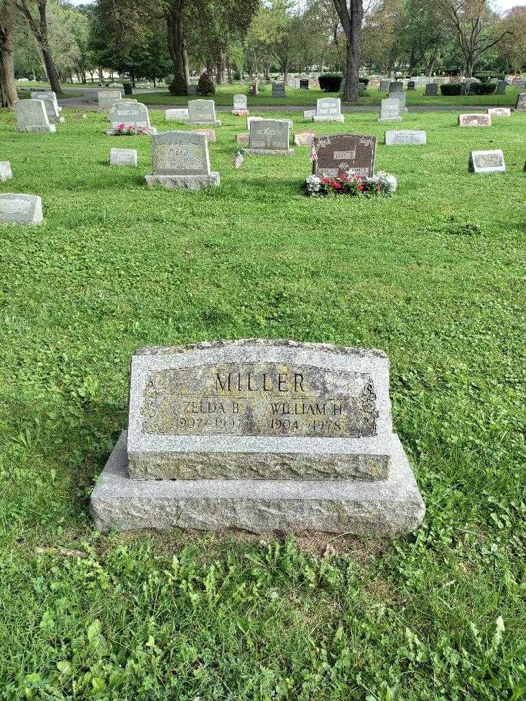 Zelda B. Miller's grave. Photo 1