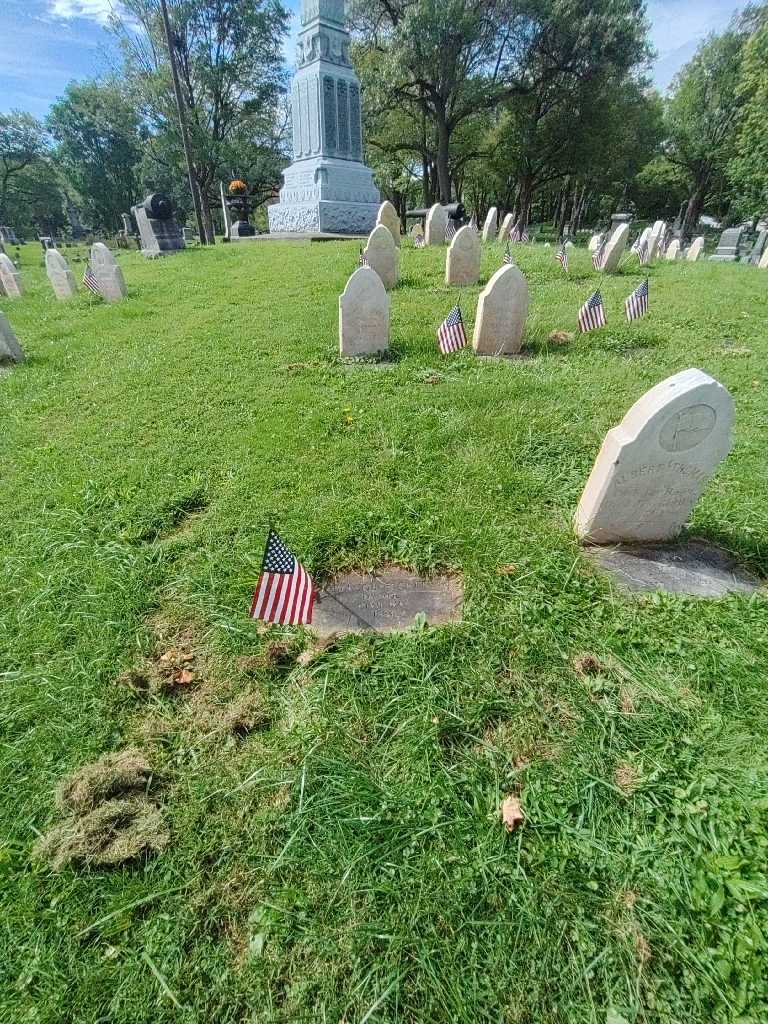 Jacob Becker's grave. Photo 1