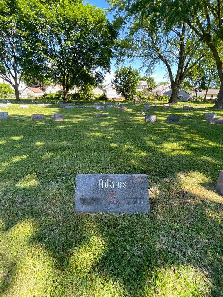 Helen N. Adams's grave. Photo 2