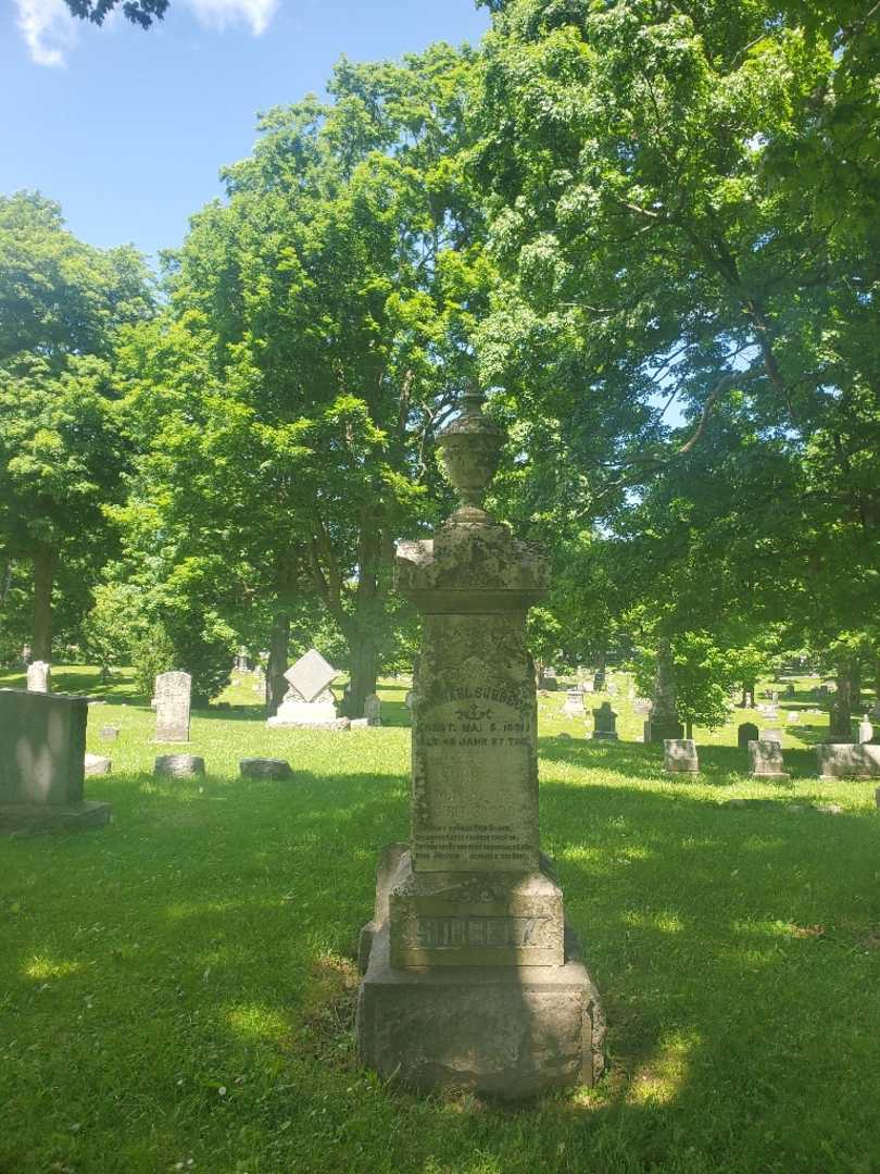 Elizabeth Surbeck's grave. Photo 2
