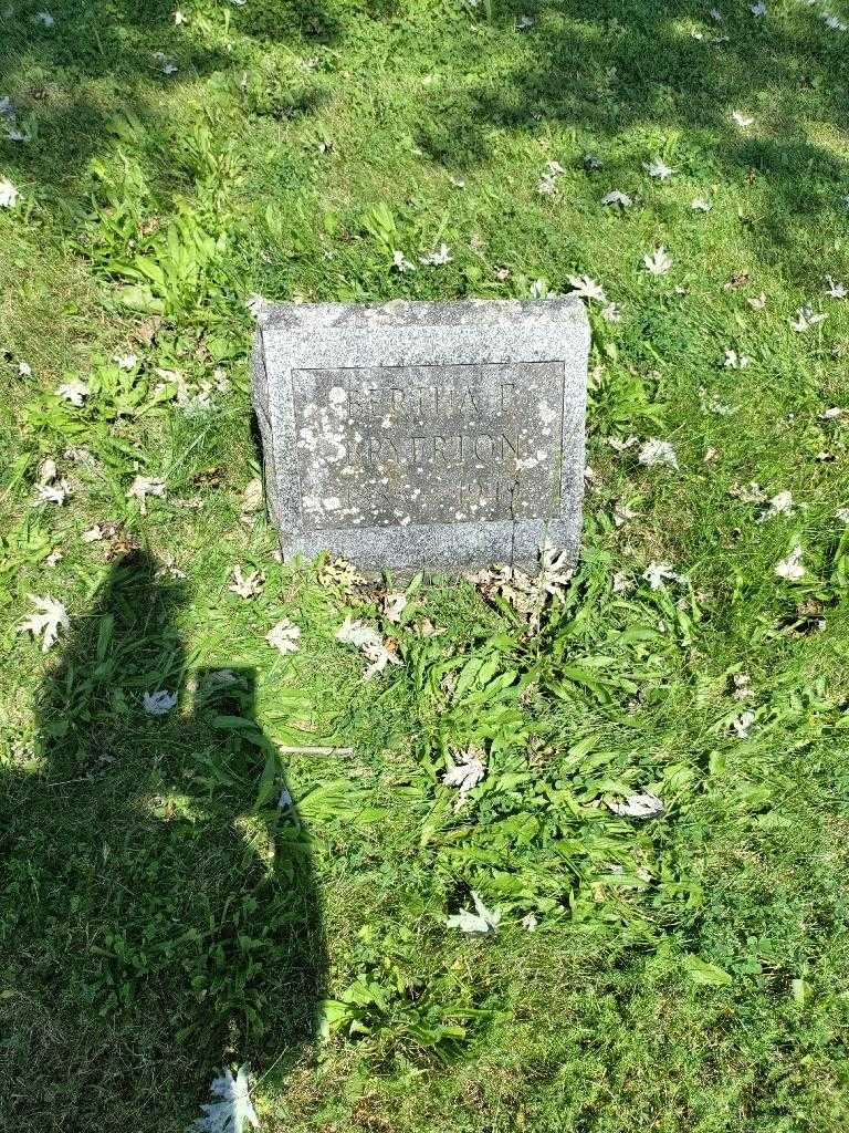 Bertha E. Bryerton's grave. Photo 2