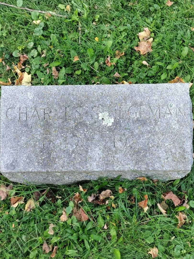 Charles S. Hegeman's grave. Photo 3