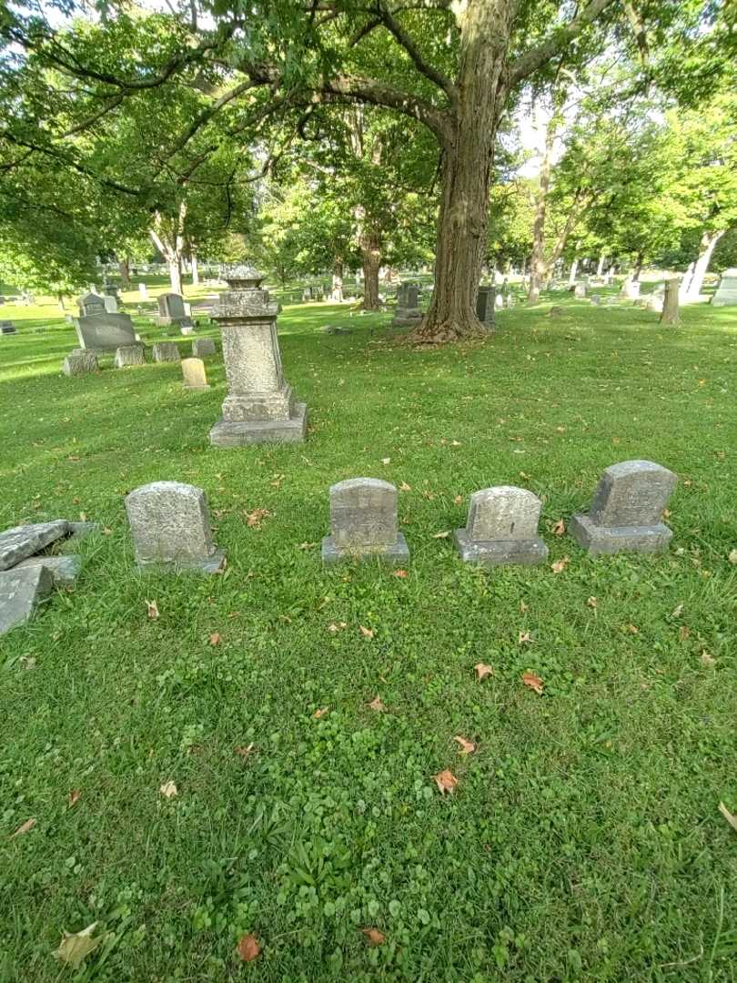 Julius F. Volles's grave. Photo 1