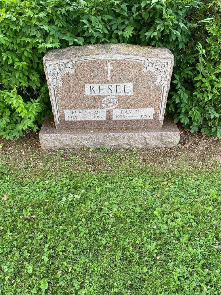 Daniel J. Kesel's grave. Photo 2