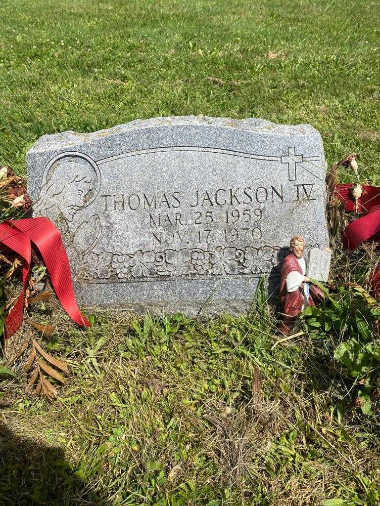 Thomas Jackson Fourth's grave. Photo 1