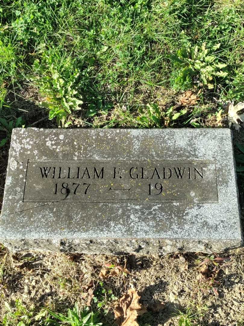 William F. Gladwin's grave. Photo 3