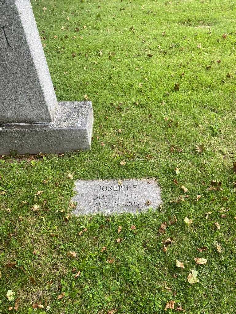 Joseph F. Maffei's grave. Photo 1
