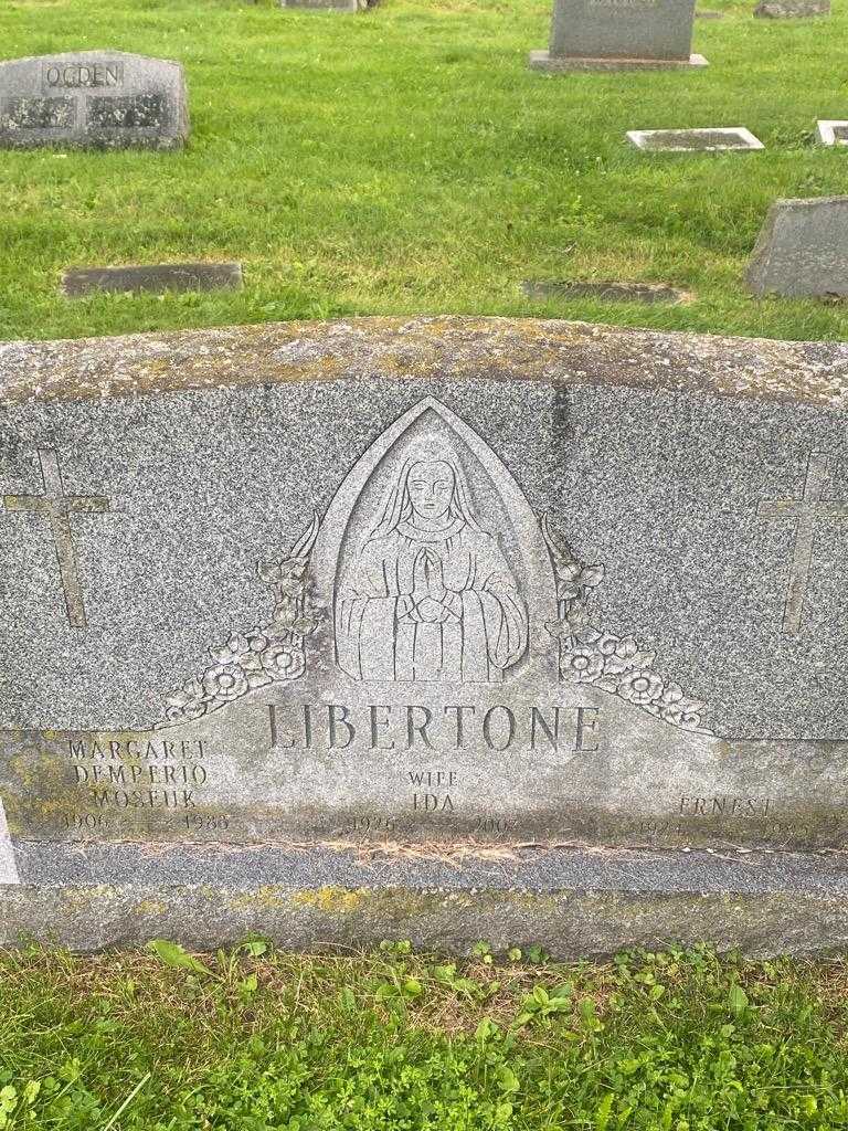 Ernest Libertone's grave. Photo 3